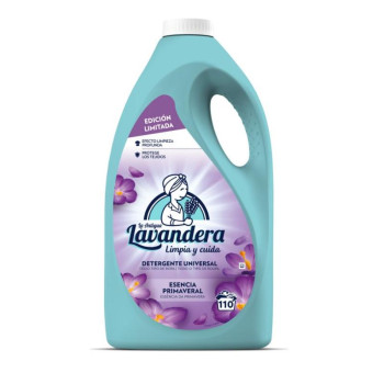 Lavandera washing gel, scent of spring, 4950 ml/110 washing doses, for washing Lavandera washing gel, scent of spring, 4950 ml/110 washing doses, for washing