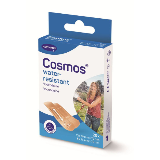 Cosmos veekindel plaaster 2 suurust, 20 tk Cosmos veekindel plaaster 2 suurust, 20 tk