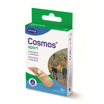 Cosmos spordiplaaster 1,9x7,2 cm, 20 tk Cosmos spordiplaaster 1,9x7,2 cm, 20 tk