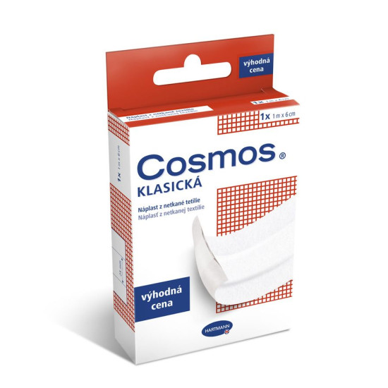Cosmos Classic lausriie plaaster 1m x 6cm Cosmos Classic lausriie plaaster 1m x 6cm