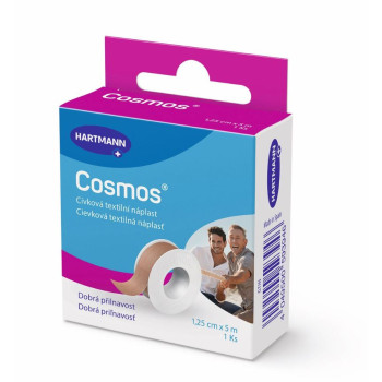 Cosmos fikseeritud plaaster 1.25cm x 5m Cosmos fikseeritud plaaster 1.25cm x 5m