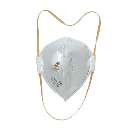 Valved dust mist respirator Refil, pac. 15pcs Valved dust mist respirator Refil, pac. 15pcs