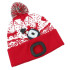 Beanie Cap Strend Pro Xmas red L, 4x SMD LED, 60 lm