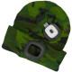 Beanie Strend Pro Albacore kid camouflage M, 4x SMD LED, USB charging, children's