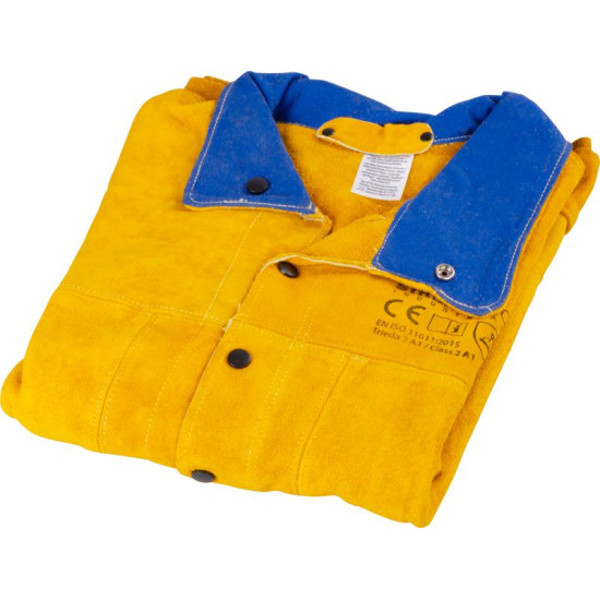 Куртка Strend Pro Industrial, для сварки, кожа, 3XL