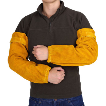 Gloves Strend Pro Industrial, for welding, leather, 50 cm, pair of 2 pcs