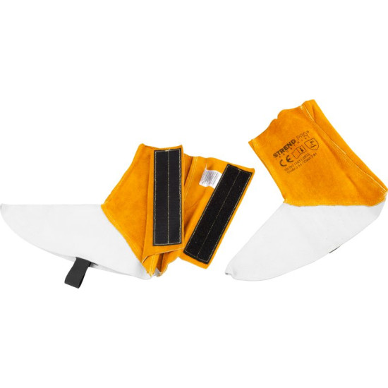 Kedrid Strend Pro Industrial, keevitamiseks, varrukad, nahk, 15 cm, paar 2 tk Kedrid Strend Pro Industrial, keevitamiseks, varrukad, nahk, 15 cm, paar 2 tk