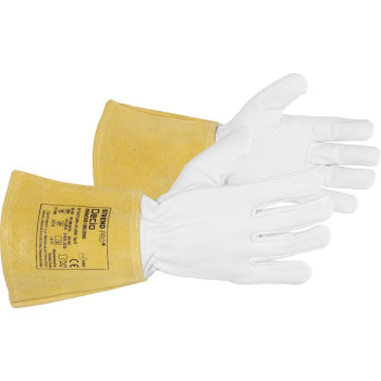 Strend Pro Industrial Decio gloves, full leather, welding, size 10/XL