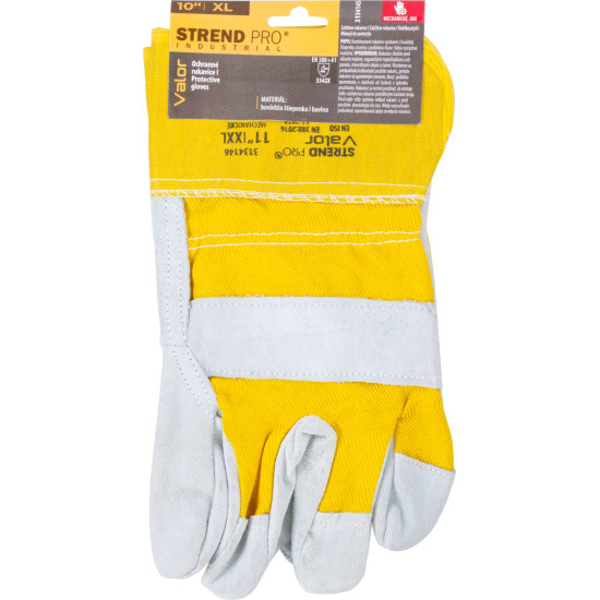 Перчатки Strend Pro Valor, комбинированные, размер 10/XL