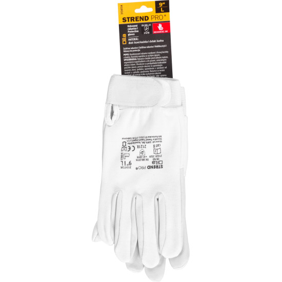 Strend Pro Dila gloves, textile/leather, size 9/L Strend Pro Dila gloves, textile/leather, size 9/L