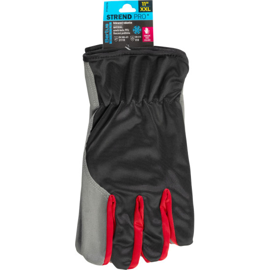 Strend Pro Bertus Talvekindad, talvised, kaitsevad, isoleeritud, tekstiil/nahk, suurus 11/XXL