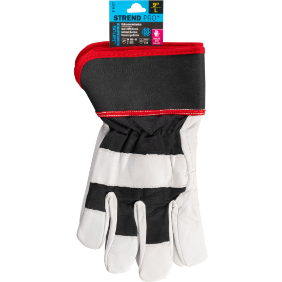 Strend Pro Janus Winter gloves, winter, protective, insulated, textile/leather, size 09/L Strend Pro Janus Winter gloves, winter, protective, insulated, textile/leather, size 09/L