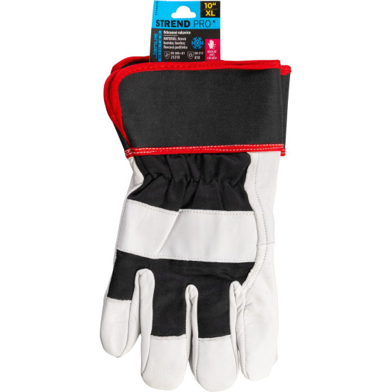 Strend Pro Janus Winter gloves, winter, protective, insulated, textile/leather, size 10/XL Strend Pro Janus Winter gloves, winter, protective, insulated, textile/leather, size 10/XL