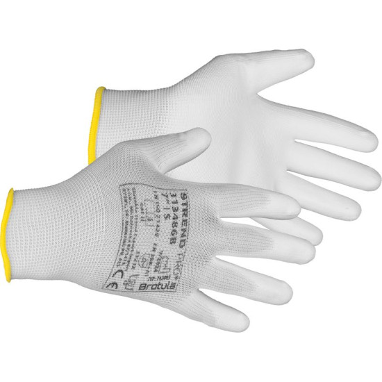 Gloves st brotula white 07/s garden, white Gloves st brotula white 07/s garden, white