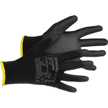 Gloves ST BROTULA Black 07/S garden, NEW EDITION, with blister