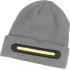 Strend Pro beanie cap, 40x LED, grey, acrylic fibres, 750 mAh battery