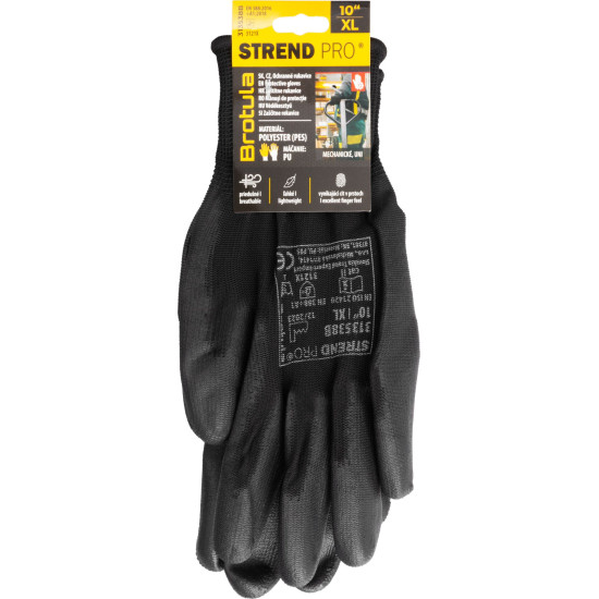 Gloves ST BROTULA Black 10/XL garden, NEW EDITION, with blister Gloves ST BROTULA Black 10/XL garden, NEW EDITION, with blister