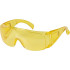 Safety goggles, PVC, yellow