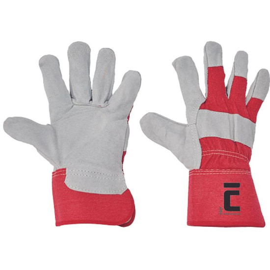 Перчатки EIDER RED 11/XXL, красные, комбинированные Перчатки EIDER RED 11/XXL, красные, комбинированные