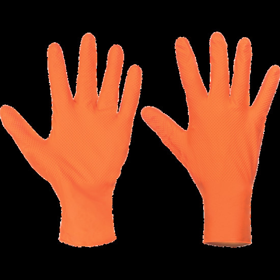 Gloves SPOONBILL GRIP, nitrile, size 10/XL, pack of 50 pcs