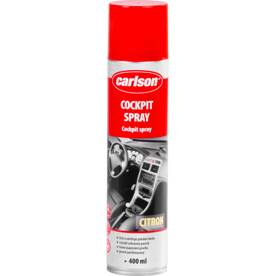 Carlsoni auto armatuurlaua puhastusvahend, aerosool, sidrun, 400ml
