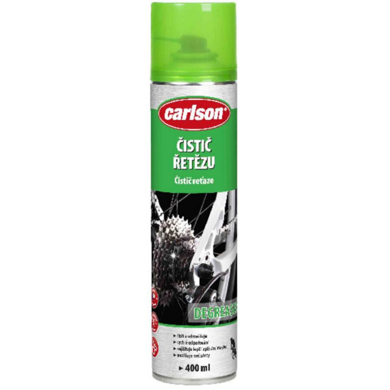 Carlson bicycle chain cleaner, aerosol, for car, 400 ml Carlson bicycle chain cleaner, aerosol, for car, 400 ml