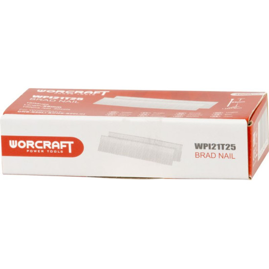 Worcraft klammerdaja naelad CNS-S20Li / CNS-S20LiH, 25 mm, tüüp T, pakend. 5000 tk