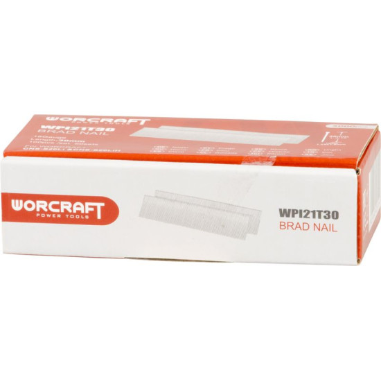 Worcraft klammerdaja naelad CNS-S20Li / CNS-S20LiH, 30 mm, tüüp T, pakend. 5000 tk