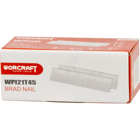 Worcraft CNS-S20LiH klammerdaja naelad, 45 mm, tüüp T, pakis. 5000 tk