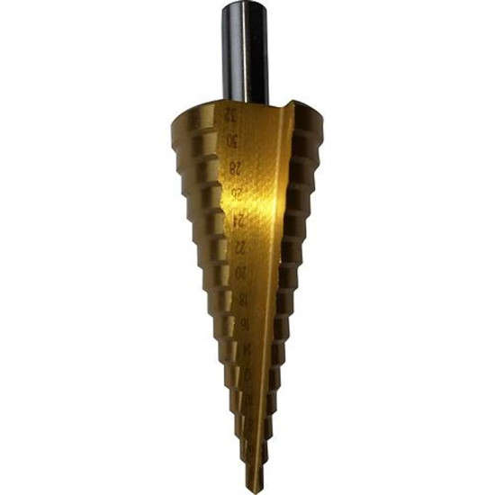 Strend Pro astmeline puur SD41, 4-32 mm, TiN, HSS sirge, metallile Strend Pro astmeline puur SD41, 4-32 mm, TiN, HSS sirge, metallile