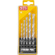 Drill set HOBBY 5pcs 4 - 10mm Strend Pro (for bricks)