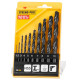 Strend Pro FD126 puurikomplekt, 10 tk, 1-10 mm, HSS, metallile