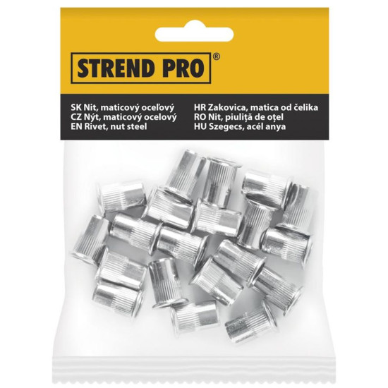 Thread Strend Pro PACK M05x13, steel, pack 50 pcs, nut Thread Strend Pro PACK M05x13, steel, pack 50 pcs, nut