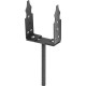 Adjustable pole base ASU2, 0-200 mm, for pillar, decorative