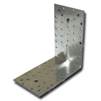 Reinforced angle bracket 130x130x100/2,5mm, galvanized, stronger Reinforced angle bracket 130x130x100/2,5mm, galvanized, stronger