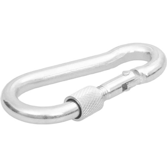 Strend Pro carabiner, with nut, 7 mm, pack. 10 pcs Strend Pro carabiner, with nut, 7 mm, pack. 10 pcs
