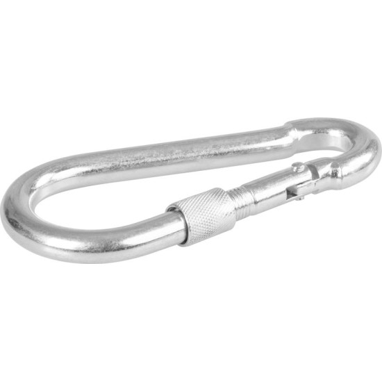 Strend Pro carabiner, with nut, 12 mm, pack. 10 pcs Strend Pro carabiner, with nut, 12 mm, pack. 10 pcs