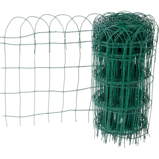 Võrk GardeNET PVC 65 cm, 15x9cm dekoratiivne, aed, pakk. 25 m