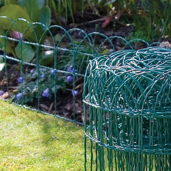 Võrk GardeNET PVC 40 cm, 15x9cm, dekoratiivne, aed, pak. 25 m