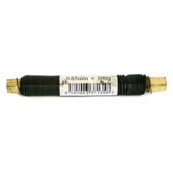 Galvanized wire 0,65 mm 100g Strend Pro, black