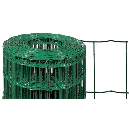 Wire net PVC coated EUROPLAST / height : 2000 mm,1lem square (eye) : 100x50mm wire diameter : 2,20mm Wire net PVC coated EUROPLAST / height : 2000 mm,1lem square (eye) : 100x50mm wire diameter : 2,20mm