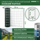 Wire net PVC coated EUROPLAST / height : 2000 mm,1lem square (eye) : 100x50mm wire diameter : 2,20mm Wire net PVC coated EUROPLAST / height : 2000 mm,1lem square (eye) : 100x50mm wire diameter : 2,20mm