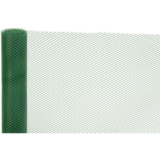 Mesh ECONOMY 3, 1000/10x10 mm, hexagonal pattern, 300g/m2, green, all-plastic, pack of 05 m