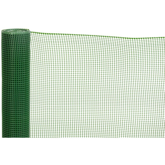 Mesh ECONOMY 4, 1000/10x10 mm, square pattern, 300g/m2, green, all-plastic, pack of 10 m Mesh ECONOMY 4, 1000/10x10 mm, square pattern, 300g/m2, green, all-plastic, pack of 10 m