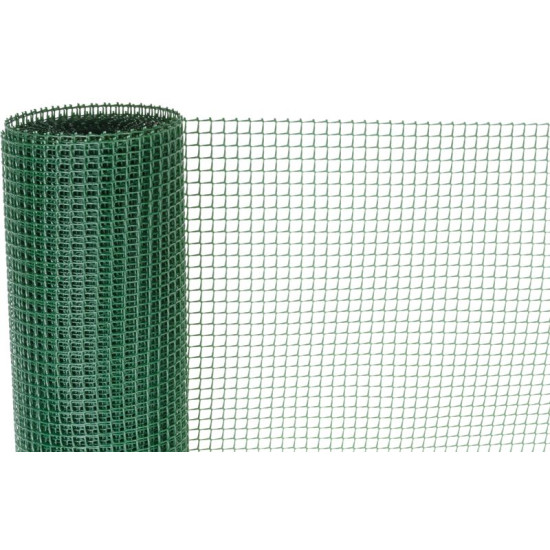 Võrk ECONOMY 5, 1000/10x10 mm, 300g/m2, roheline, täisplastist, pakend. 10 m