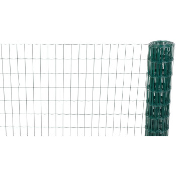 Mesh EUROPLAST 1, 1200/100x50/2,20 mm, green, RAL 6005, Zn+PVC, fence, bal. 10 m