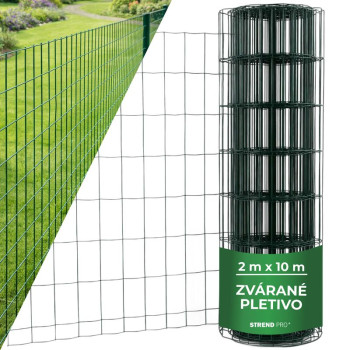 Mesh EUROPLAST 1, 2000/100x50/2,20 mm, green, RAL 6005, Zn+PVC, fence, pack. 10 m