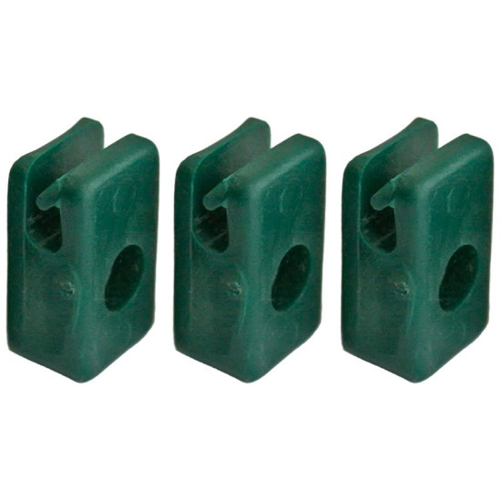Klamber Strend Pro METALTEC 1, juhik, pingutustraadi jaoks, kruviga, roheline, pakend. 10 tükki Klamber Strend Pro METALTEC 1, juhik, pingutustraadi jaoks, kruviga, roheline, pakend. 10 tükki