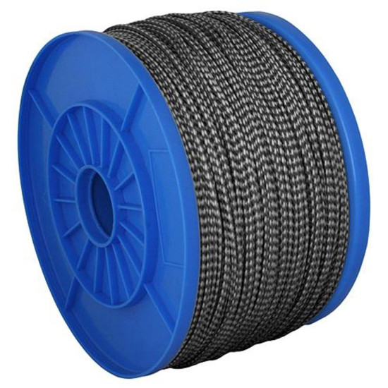 Веревка Strend Pro MDB200B, 3 мм, черная, ПП,  43 кг, L-380 м