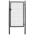 Värav METALTEC ECO 1000x1500 mm, aed, antratsiit, ZN+PVC